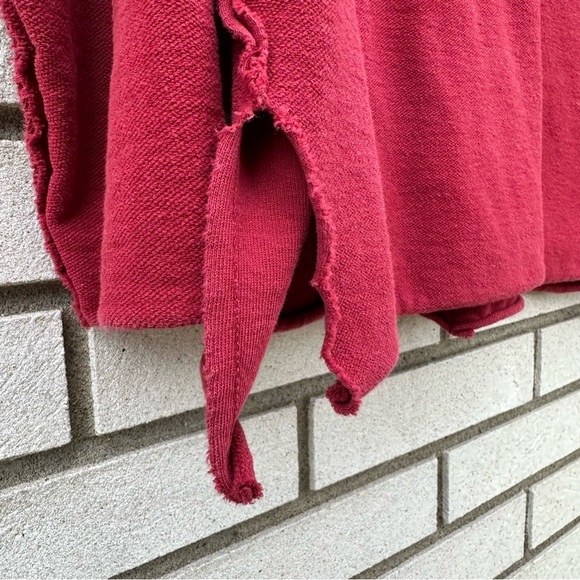 Eleven Stitch By Gerties Design Masai Red Funnel Pullover - Picture 6 of 10